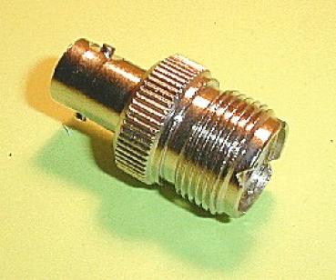 Adapter PL-Buchse auf BNC-Buchse