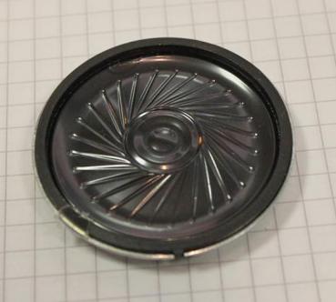Preview: Miniaturlautsprecher, 8 Ohm, 2 Watt, 45mm Durchmesser, 5mm Bauhöhe