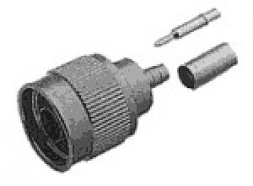 N-Stecker für RG 58, Crimp