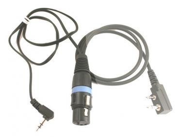 MP3/IPod-Anschluss, Option zum Adapterkabel für LOESCHER-Headset
