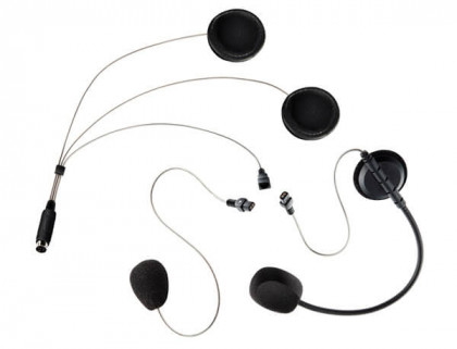 COHS, Universal-Headset für Motorrad, mit 2 Mikrofonen für Jet-und Integralhelm