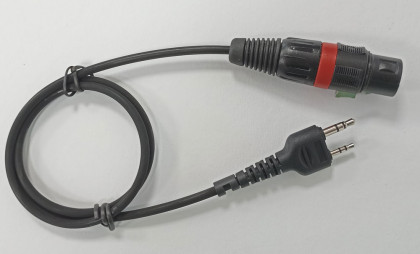 LH-Y011-5, Adapterkabel für ICOM A5/A23 mit 5 pol. XLR-Kupplung