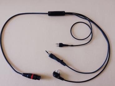 Umschalt-Adapterkabel YAESU FTA-Serie auf YAESU/Standard - gerade, m. 5 pol. XLR