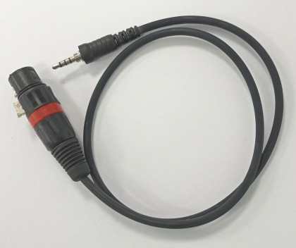 LH-Y004-5, Adapterkabel für VERTEX VXA-300 u.ä.,mit  5.pol. XLR-Kupplung