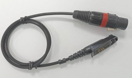 LH-M005-5, Adapterkabel für Motorola GP388 u.ä., 5 pol. XLR-Kupplung