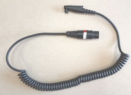 LH-M005-COIL-5, Adapterkabel für Motorola GP388 u.ä., 5 pol. XLR-Kupplung