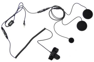 HS-2000 PRO-K, Headset für Integralhelme, für Kenwood u.ä.
