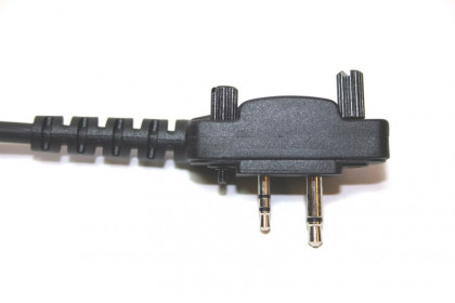 Duo-Stecker für ICOM IC-F4029 u.ä., mit 60 cm Kabel und Schrauben
