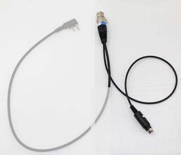 Handyschnittstelle, mit 6 poligem Mini-DIN-Stecker für Headsetadapter oder BTA, als Option