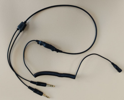 BHS-300-Flugfunk-GA, Adapterkabel für Flugfunkgeräte