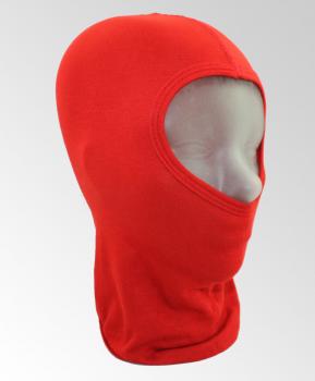 Sturmhaube / Schutzmaske aus sehr saugfähigem MICRO-MODAL, rot
