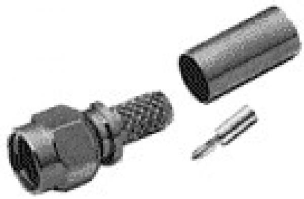 SMA-Stecker für RG 58, Crimpstecker