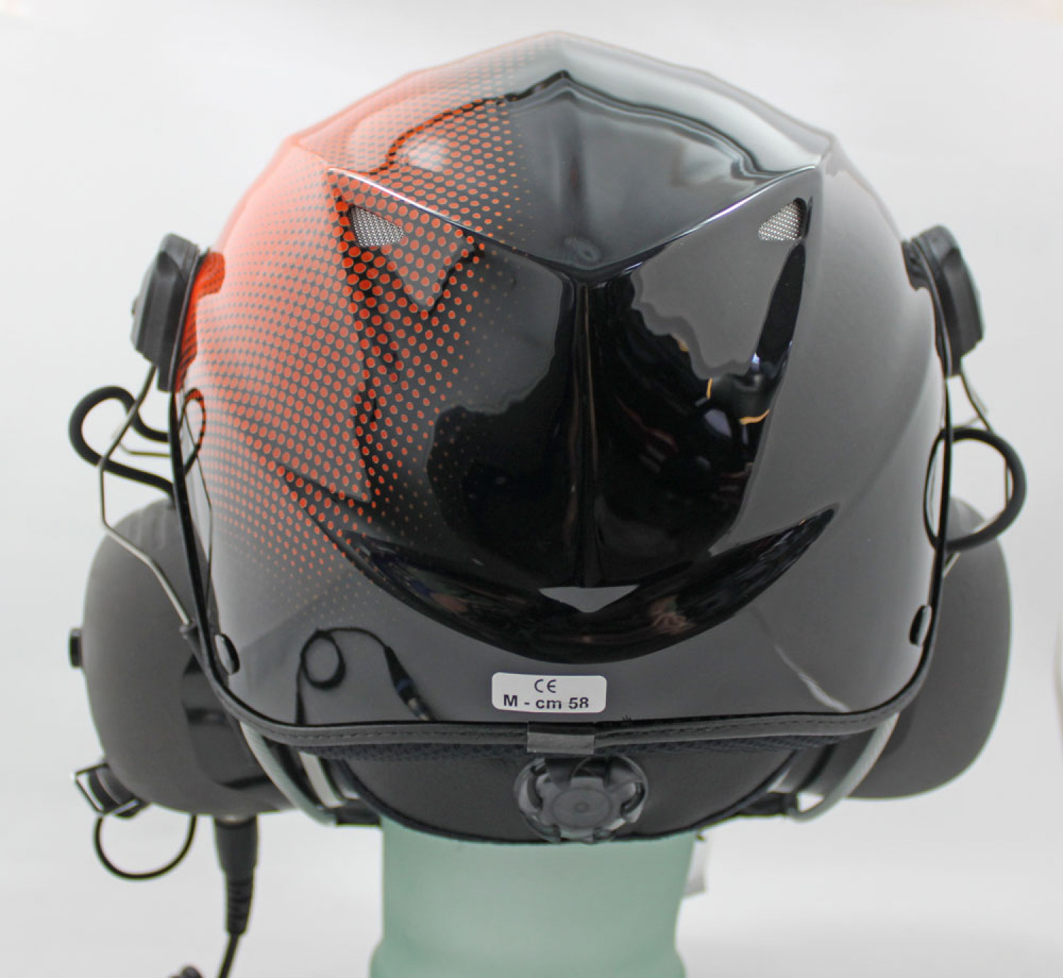 SOLAR X2, UL-Helm, orange (schwarz/orange)