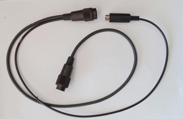 BTA4-AK-MTO, Bluetooth-Anschlußkabel, IMINI-DIN, 6 pol. Binder-Stecker,  6 pol. Binder-Kupplung