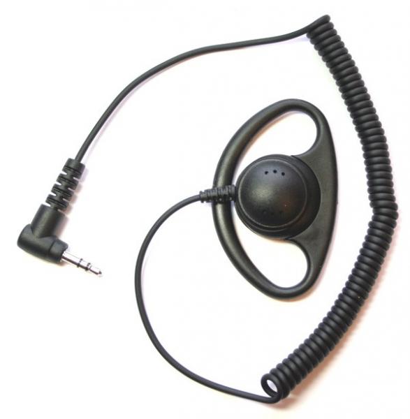 BOH-1, Bügelohrhörer mit 1,5m Wendelkabel und 3,5mm Winkelstecker