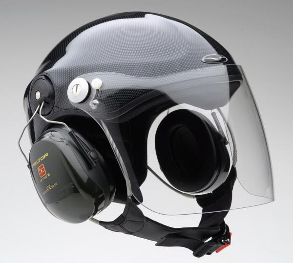 SCARAB, carbon optic, UL-Helm mit auswechselbarem Innenfutter