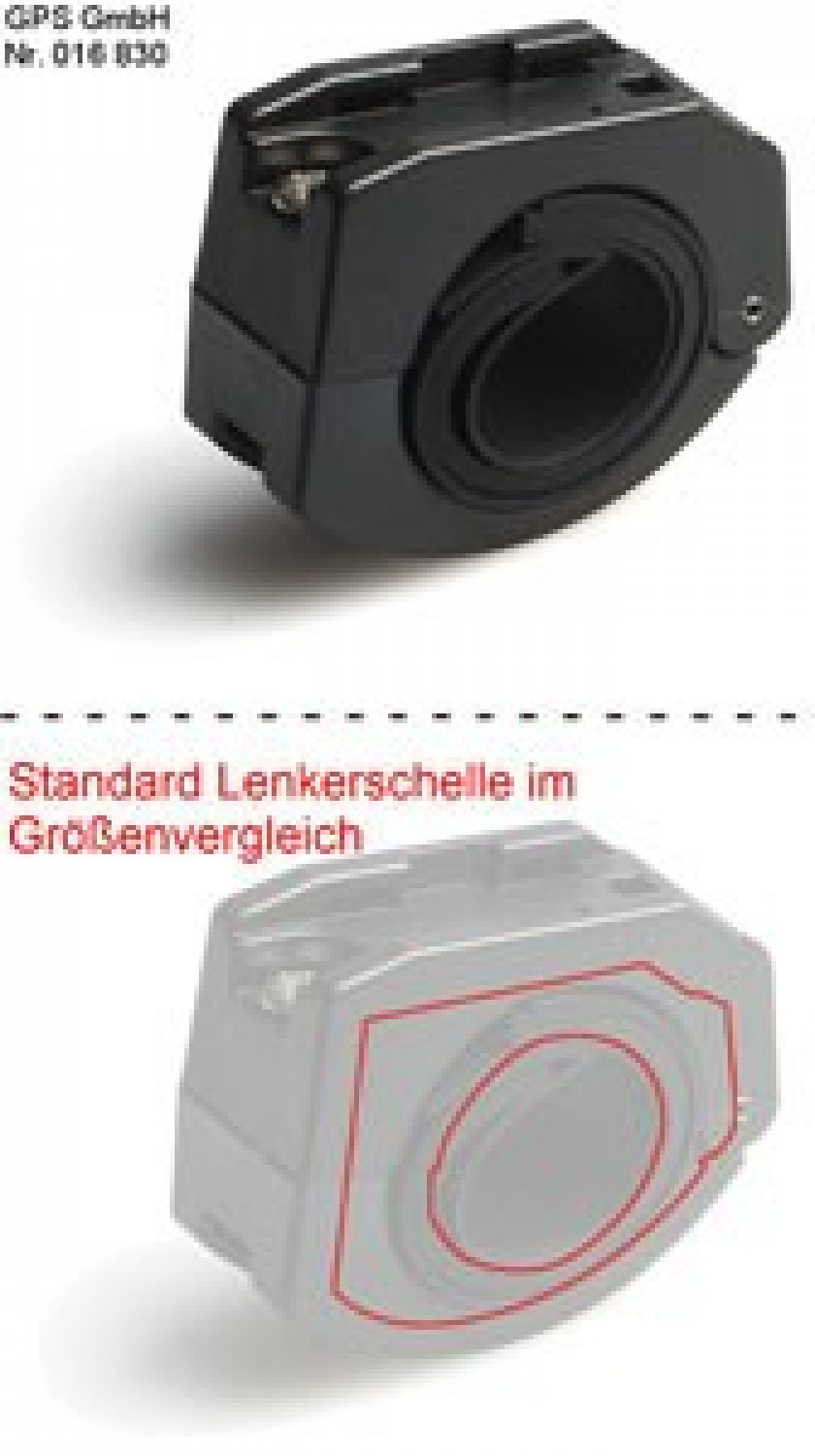 Fahrradhalterung nur Lenkerschelle Standard eTrex-X-Serie