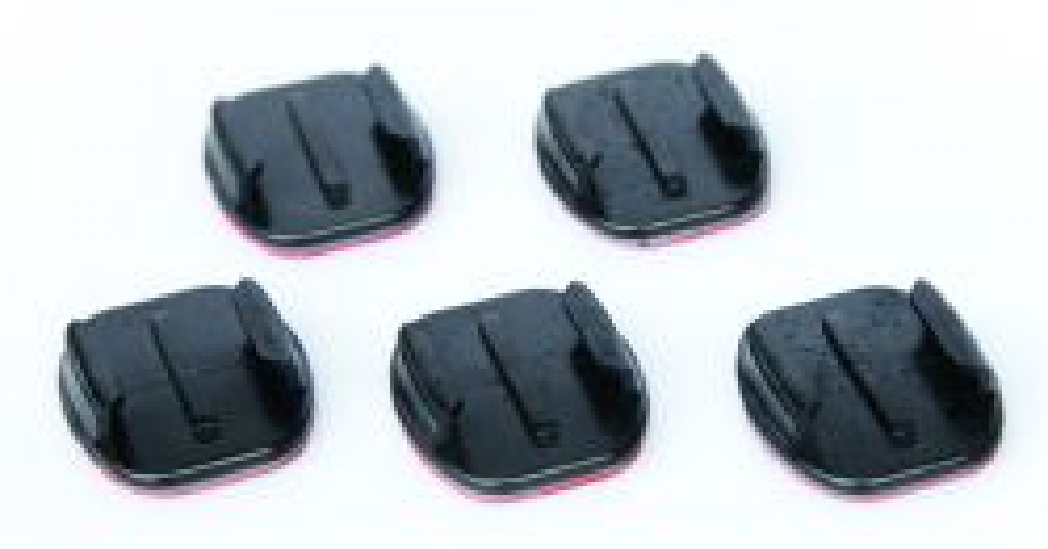 GoPro, Klebehalterungen, gerade, 5er Set