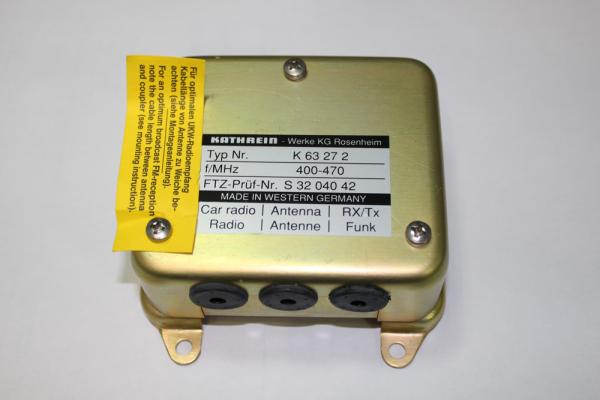 Auto-Funkantennenweiche Kathrein K63272, Radio und 400-470 MHz
