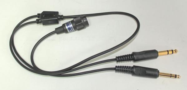 MT0-GA, Adapter mit Binder-Kupplung auf General Aviation Stecker für MTO Gyrocopter