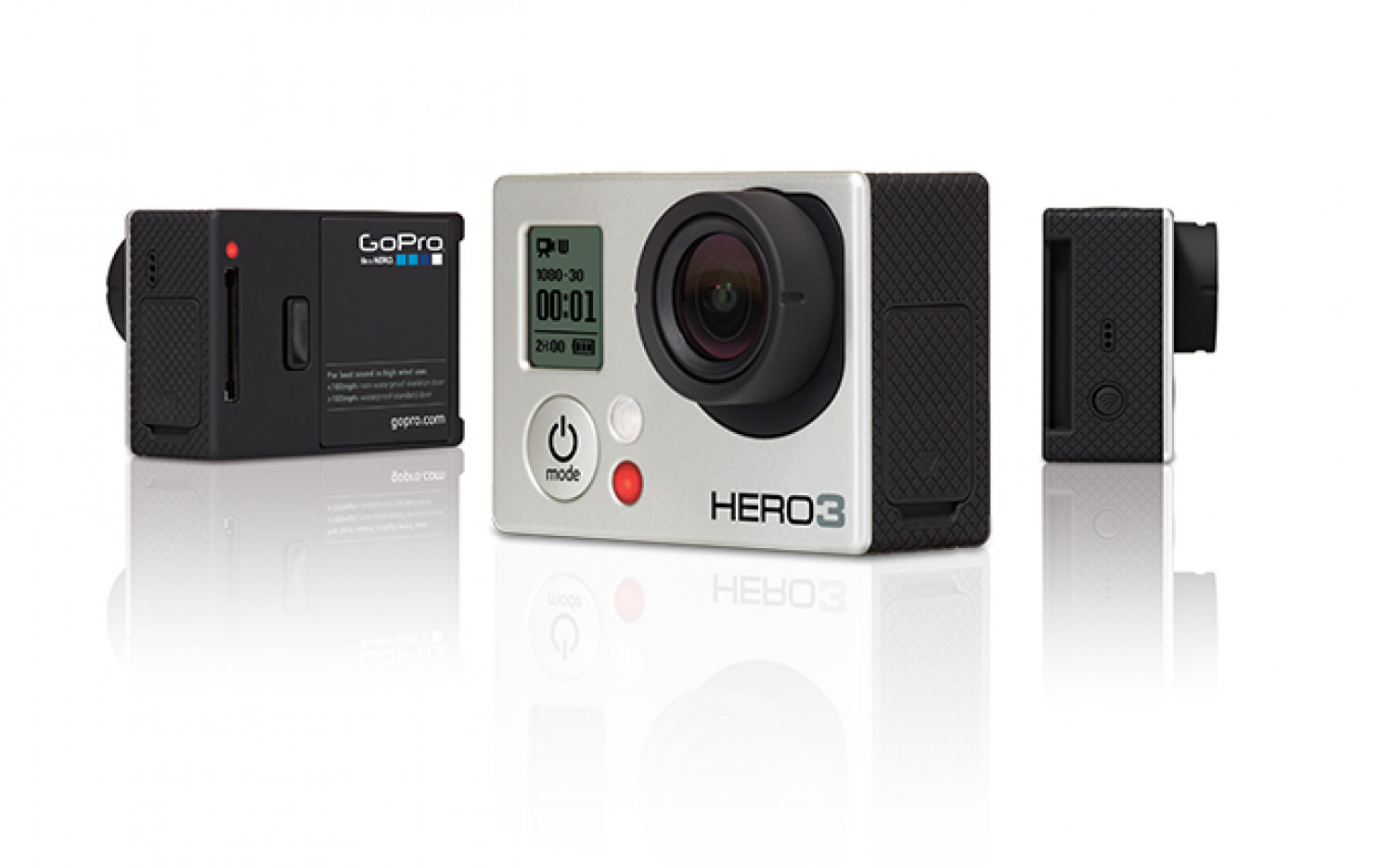 GoPro HD HERO3, silver edition