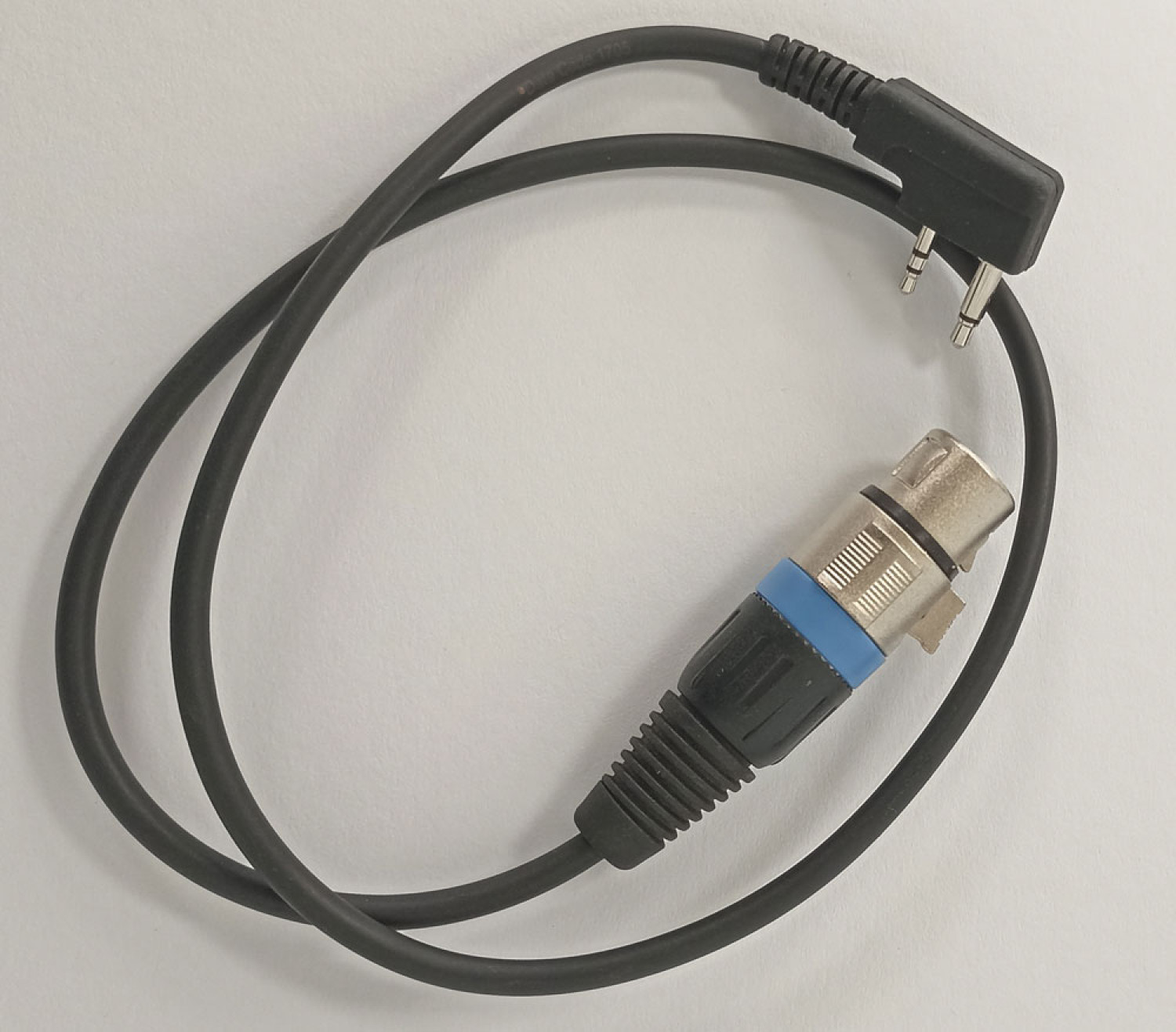 LH-S004, Adapterkabel für ALINCO DJ-A10, Winkel, 4 pol. XLR-Kupplung