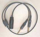 NATO-GA, Adapter von NATO-Buchse auf General Aviation Stecker (5,23/6,3mm)